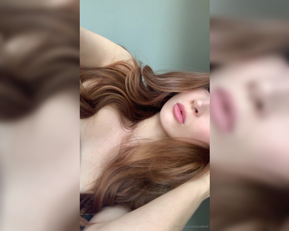 Eva de Vil aka Evadevil OnlyFans - (Video) Bonus video! I want you to make me a hand written thank you note to my ass for being so divi