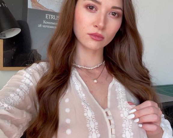 Eva de Vil aka Evadevil OnlyFans - Your therapist is wearing a sheer blouse and you can tell her nipples are hard Do you admit that yo