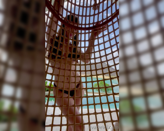 Eva de Vil aka Evadevil OnlyFans - You don’t mind that I made you pay for our whole vacation and then kept you in a cage the whole time