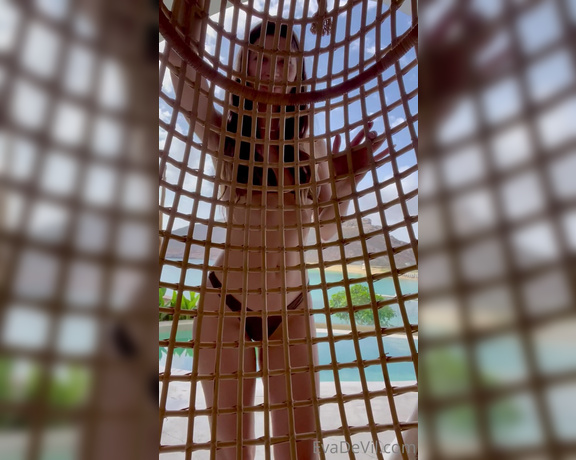 Eva de Vil aka Evadevil OnlyFans - You don’t mind that I made you pay for our whole vacation and then kept you in a cage the whole time