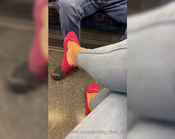 Goddess Vanessa aka Pretty_feet_39 OnlyFans - Good morning my flats lovers! A little tease dangle on my way to work I bet you would love 7