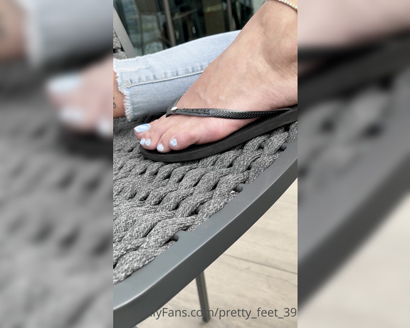 Goddess Vanessa aka Pretty_feet_39 OnlyFans - After a long day walking around the city well deserve glass of rose… oops my feet are a little bit d