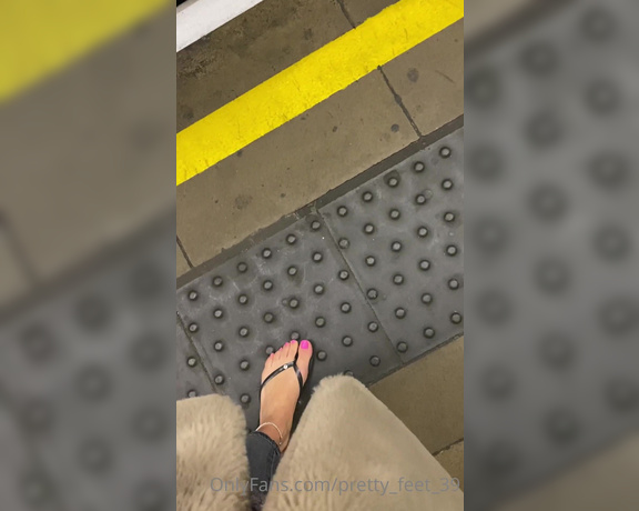 Goddess Vanessa aka Pretty_feet_39 OnlyFans - So I decided to go the shops today wearing flip flops even though it’s cold but who cares I love to