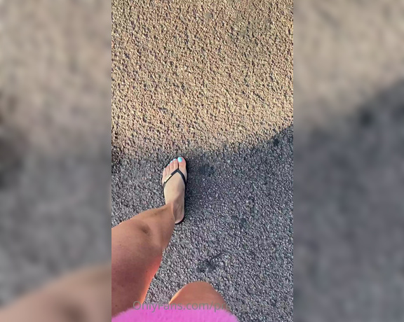 Goddess Vanessa aka Pretty_feet_39 OnlyFans - My favourite flip flops 4