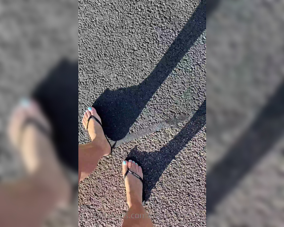 Goddess Vanessa aka Pretty_feet_39 OnlyFans - My favourite flip flops 4