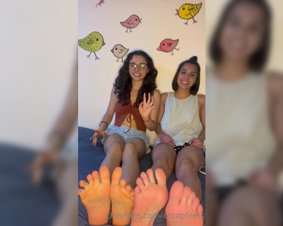 Maggiesita aka Cocopafeet OnlyFans - Piecitos con mi prima