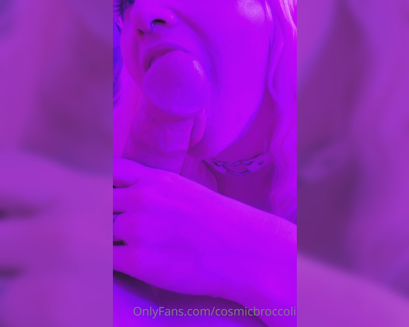 Cosmic Broccoli aka Cosmicbroccoli OnlyFans - Heres 2 minutes of the 22 minute long Succubus Blowjob This was a special thank you to our Hallowe