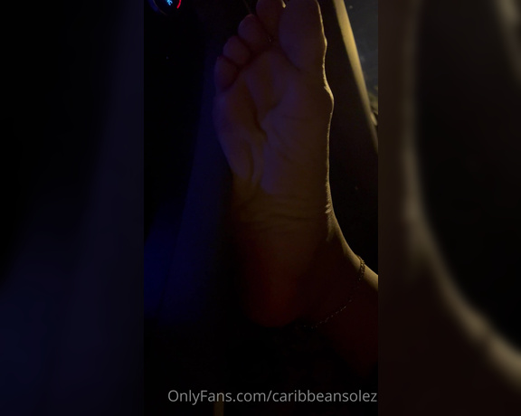 Caribbean Solez aka Caribbeansolez OnlyFans - Would you make it back to the room watching my soles in the night light I don’t think you would last