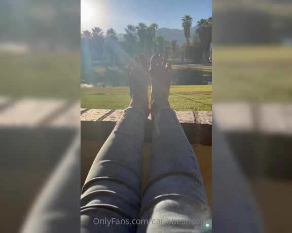 Caribbean Solez aka Caribbeansolez OnlyFans - Soles were soaking up some sun! 27