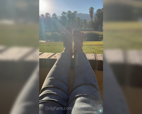 Caribbean Solez aka Caribbeansolez OnlyFans - Soles were soaking up some sun! 27