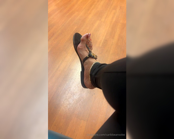 Caribbean Solez aka Caribbeansolez OnlyFans - At my doctors office just teasing the guy across from