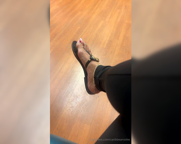 Caribbean Solez aka Caribbeansolez OnlyFans - At my doctors office just teasing the guy across from