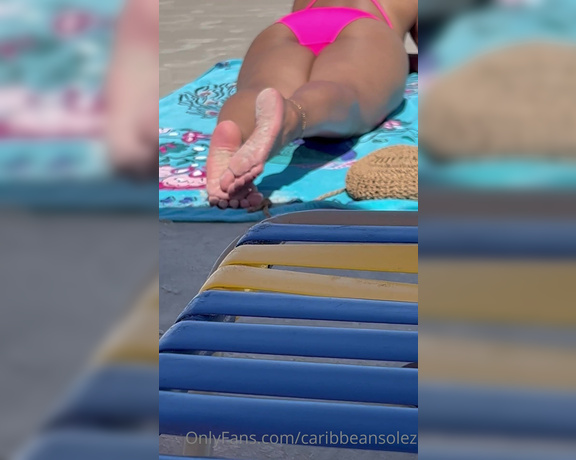 Caribbean Solez aka Caribbeansolez OnlyFans - Just sun bathing at Daytona Beach, FL If you have any custom requests, don’t be shy Send them m 34