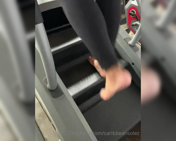 Caribbean Solez aka Caribbeansolez OnlyFans - Would you finish your workout 2