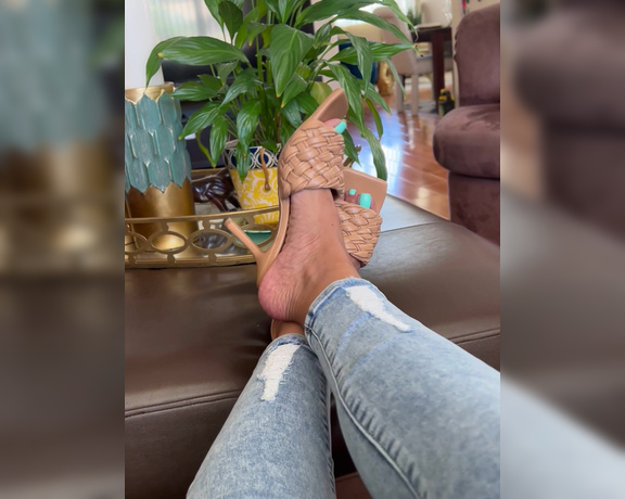 Caribbean Solez aka Caribbeansolez OnlyFans - Busy Work Day! Thought I might share my work soles with you! They get so sweaty! 1