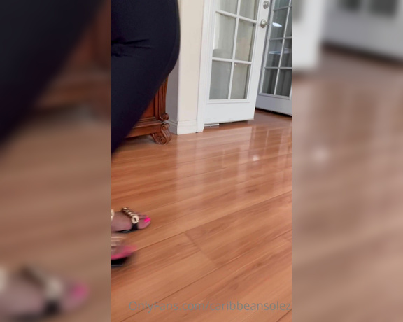 Caribbean Solez aka Caribbeansolez OnlyFans - Cum walk with me around the house