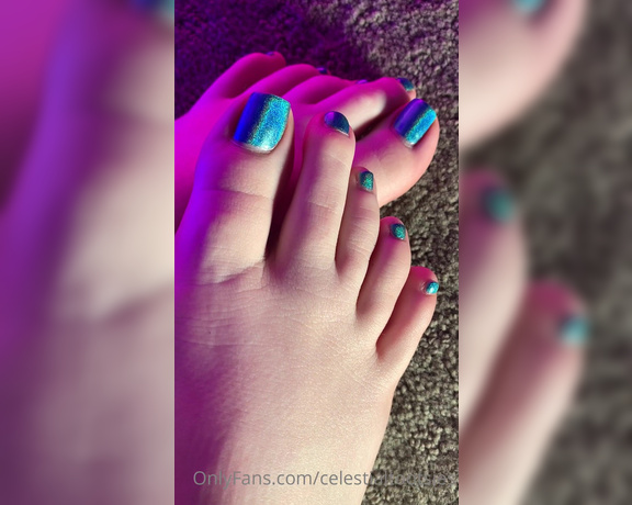 Celestial Tootsies aka Celestialtootsies OnlyFans - Sock imprints 7