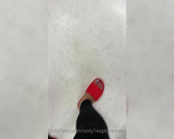 ExploreMySoles aka Only1exploremysoles OnlyFans - Come shopping with me at target and yes you can pay for my items