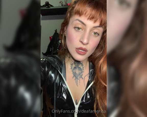 Fetish Domina aka Americafetish OnlyFans - Te gusta mi outfit Quieres el vdeo completo Pdemelo por privado, este finde quiero que disfrutes