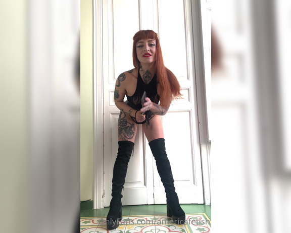 Fetish Domina aka Americafetish OnlyFans - Quiero hacerte dao