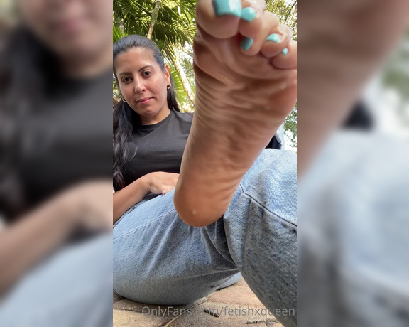 Fetishxqueen aka Fetishxqueen OnlyFans - 5 min Self foot worship video