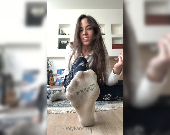 Jane aka Janesocks7 OnlyFans - Was moving this week and decided to take a break because my feet were soooo sweaty 1