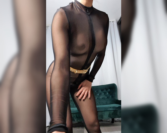 Goddess Domdeluxury aka Domdeluxury OnlyFans - Crazy for bodystocking