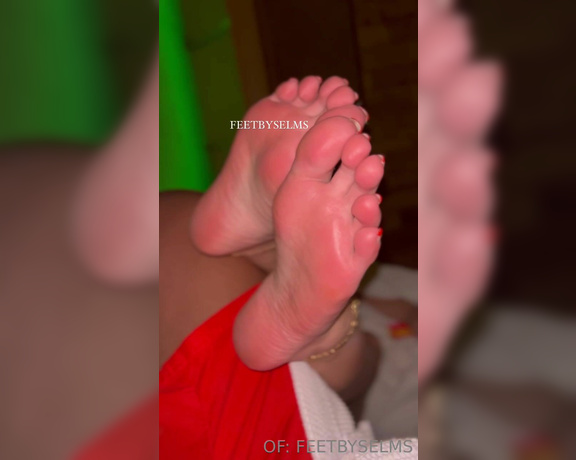 Feetbyselms aka Feetbyselms OnlyFans - Red French and red soles