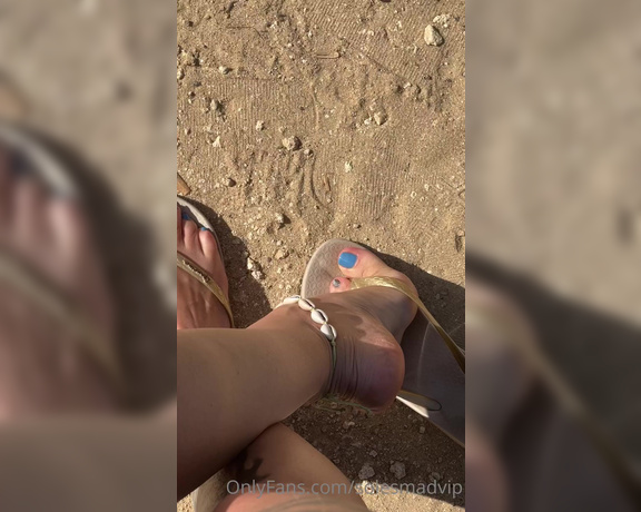 Solesmad Fetish Queen aka Solesmadvip OnlyFans - Some videos from the beach, I love to walk and feel the sand on my soles, we go for a walk togethe 2