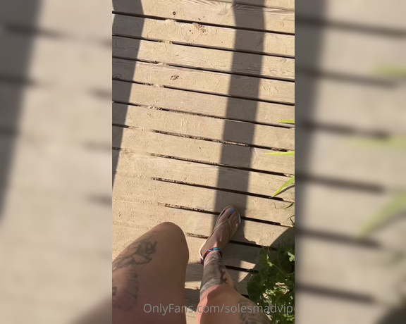 Solesmad Fetish Queen aka Solesmadvip OnlyFans - Some videos from the beach, I love to walk and feel the sand on my soles, we go for a walk togethe 2