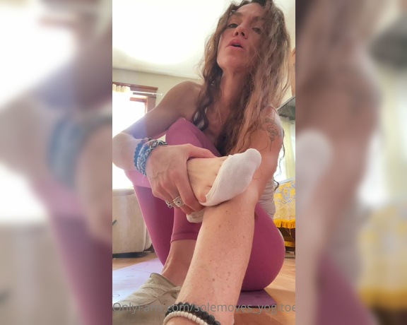 Sole Kissed aka Solemoves_yogitoes OnlyFans - Just a tease to ensure my CUMback”