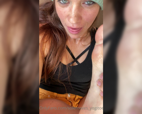 Sole Kissed aka Solemoves_yogitoes OnlyFans - Oh JOi”ous Morning to ya!!!! Let’s Play