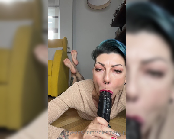 Solesmad Fetish Queen aka Solesmadvip OnlyFans - I woke up hungry wanting chocolate Cum for me babe