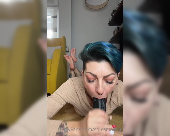 Solesmad Fetish Queen aka Solesmadvip OnlyFans - I woke up hungry wanting chocolate Cum for me babe