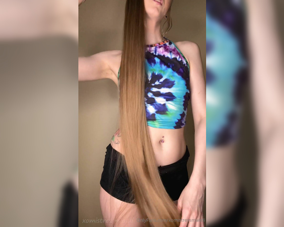 XoMissMandi aka Xomistressmandi OnlyFans - This is for my long hair lovers 1