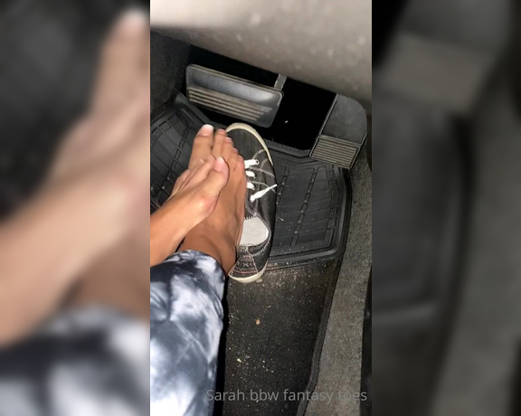 Sarah BBW Fantasy Toes aka Comefollowsarah OnlyFans - Pedal pumping