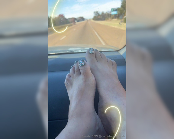 Sarah BBW Fantasy Toes aka Comefollowsarah OnlyFans - I know you love it