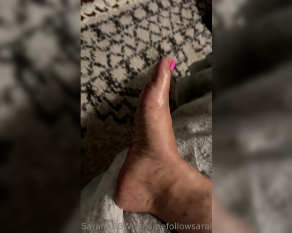 Sarah BBW Fantasy Toes aka Comefollowsarah OnlyFans - Oiled up and ready for you