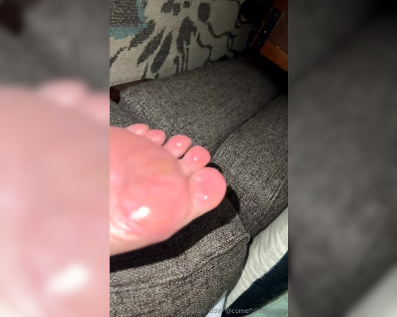 Sarah BBW Fantasy Toes aka Comefollowsarah OnlyFans - New pedi! Deserves to be put in your mouth