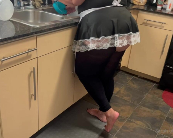Sarah BBW Fantasy Toes aka Comefollowsarah OnlyFans - What would you do if you seen me in your kitchen like this @dallasfootmodelsent