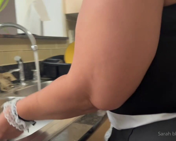 Sarah BBW Fantasy Toes aka Comefollowsarah OnlyFans - What would you do if you seen me in your kitchen like this @dallasfootmodelsent