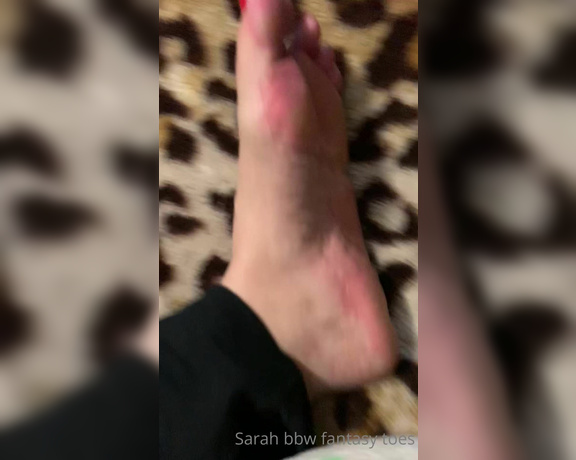 Sarah BBW Fantasy Toes aka Comefollowsarah OnlyFans - Imagine being quarantined with these babies!!!!