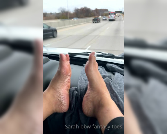 Sarah BBW Fantasy Toes aka Comefollowsarah OnlyFans Video 591