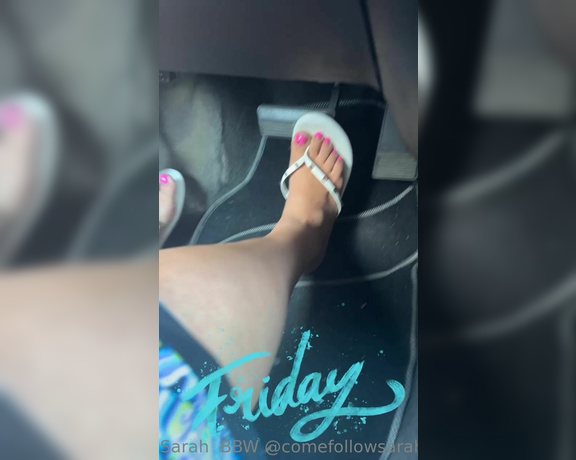 Sarah BBW Fantasy Toes aka Comefollowsarah OnlyFans Video 476