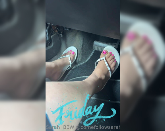 Sarah BBW Fantasy Toes aka Comefollowsarah OnlyFans Video 476