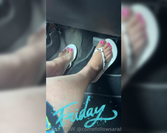 Sarah BBW Fantasy Toes aka Comefollowsarah OnlyFans Video 476