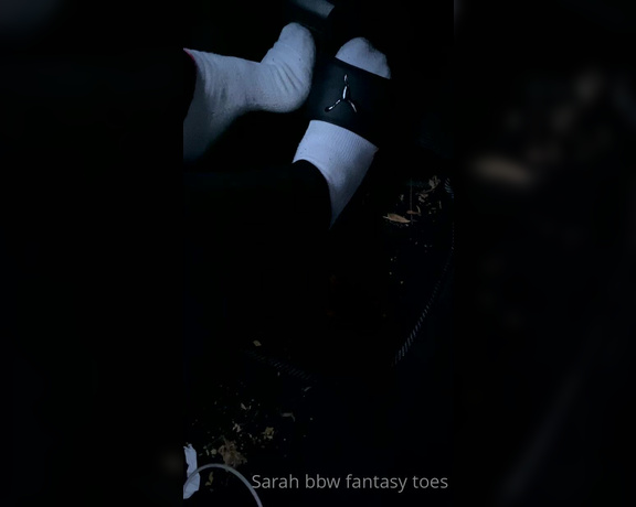 Sarah BBW Fantasy Toes aka Comefollowsarah OnlyFans - Pedal pumping with socks