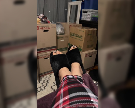 Sarah BBW Fantasy Toes aka Comefollowsarah OnlyFans Video 575