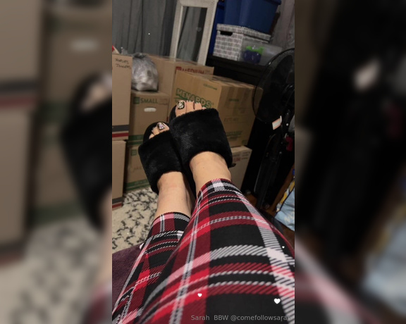 Sarah BBW Fantasy Toes aka Comefollowsarah OnlyFans Video 575