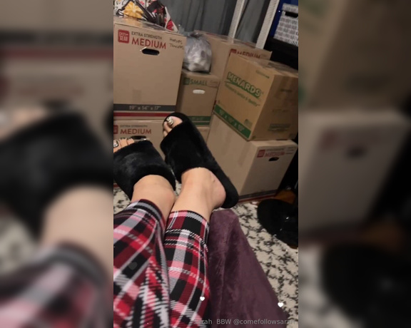 Sarah BBW Fantasy Toes aka Comefollowsarah OnlyFans Video 575